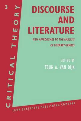 Discourse and Literature(English, Hardcover, unknown)
