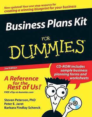 Business Plans Kit For Dummies(English, Mixed media product, Peterson Steven D.)