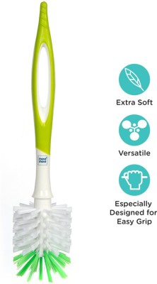 

MeeMee Easy Grip Bottle & Nipple Cleaning Brush (Green)(Green)