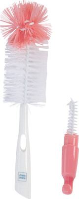

MeeMee Mee Mee Sponge Brush Bottle Cleaning Brushes (Pink)(Pink)