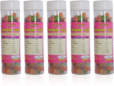 

Indian Platter Jaipuri Jelly, 1 kg (Pack of 5) jelly Mouth Freshener(Pack of 5)