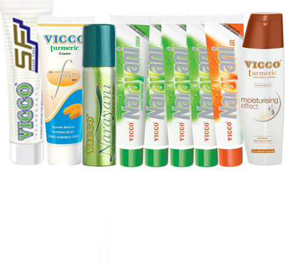 

Vicco Ayurvedic Heal Natural Pack(Set of 9)