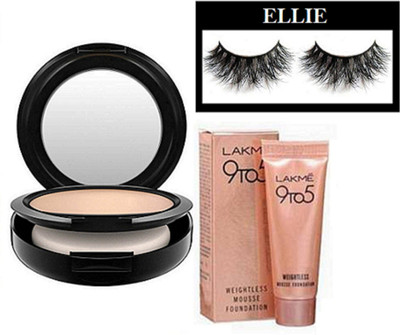 

Ellie Eyelashes, Compact, Mousse(Set of 3)
