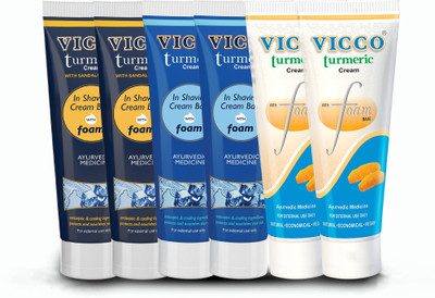 

Vicco Ayurvedic Shaving Kit(Set of 6)