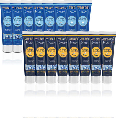 

Vicco Shaving Kit for Salons & Chemists(Set of 16)