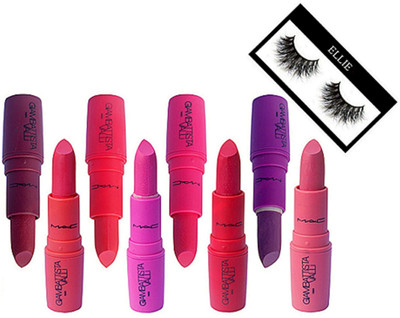 

Ellie Eyelashes, Lipstick (Pack of 8)(Set of 9)