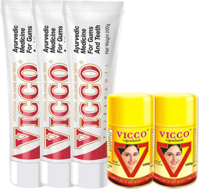 

Vicco Healthy Gums Happy Teeth Pack(Set of 5)