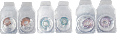 

Optify Zero Power Combo Pack Of 3 Monthly Color Contact Lens (Violet-Hazel-Aqua) Monthly Contact Lens(1, Violet-Hazel-Aqua, Pack of 3)