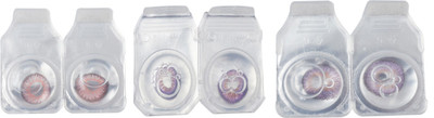 

Optify Combo Pack Monthly Color Contact Lens With Travel Kit Monthly Contact Lens(1, Violet-Pink-Violet, Pack of 3)