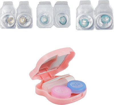 

Optify Zero Power Combo Pack Of 3 Monthly Color Contact Lens (Aqua-Grey-Aqua) Monthly Contact Lens(1, Aqua-Grey-Aqua, Pack of 3)