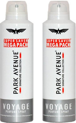

Park Avenue voygeSignature Body Spray - For Men(470 ml, Pack of 2)