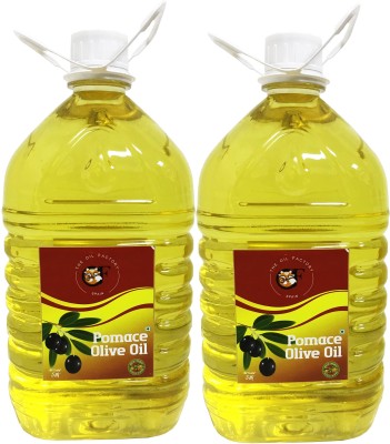 The Oil Factory Pomace Pack Of 2 Olive Oil Plastic Bottle(5 L)