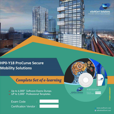 

PTNR01A998WXY HP0-Y18 ProCurve Secure Mobility Solutions Practice Exam E-Book Set(DVD)