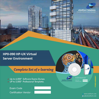 

PTNR01A998WXY HP0-090 HP-UX Virtual Server Environment Practice Exam E-Book Set(DVD)