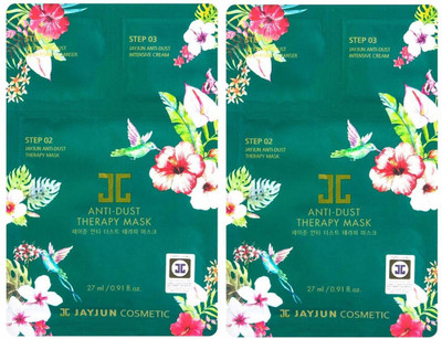 

Jayjun Anti Dust Therapy Mask 27ml Pack Of 2(54 ml)