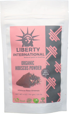

LIBERTY INTERNATIONAL Organic Herbal Hibiscus Flower Powder For Hair Growth B36(114 g)
