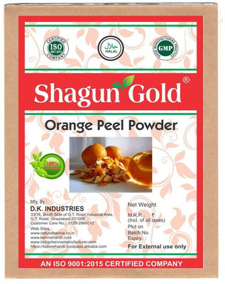 

Shagun gold Set of 2 chemical free pure natural Orange peel powder for face pack 100gm(200 g)