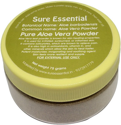 

sure essential Pure Aloe Vera Powder (Chemical Free)(75 g)