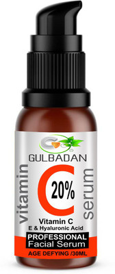 

GULBADAN Vitamin C Serum 20% Grape Seed Extract Hyaluronic Acid Aloe Vera Extract(30 ml)