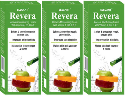 

Elegant Revera ALoevera Moisturizing With Vitamin A, B3, C & E(50 g)