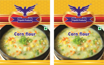 Tripathi Products Pack of 2 Corn Flour 100 grams(200 g, Pack of 2)