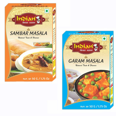 

Indian Kitchen Masala Sambher Garam Masala Combo(2)