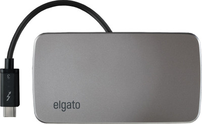 

Elgato Thunderbolt 3 Mini Dock Gaming Accessory Kit(Silver, For PC)