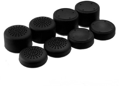 

SHAFIRE Thumbstick Cap Rised Thumb Grip for Playstation 4 PS4 Gaming Accessory Kit(Black, For PS4)
