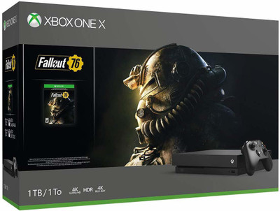 

Microsoft CYV-00168 1000 GB with full-game download of Fallout 76(Black)