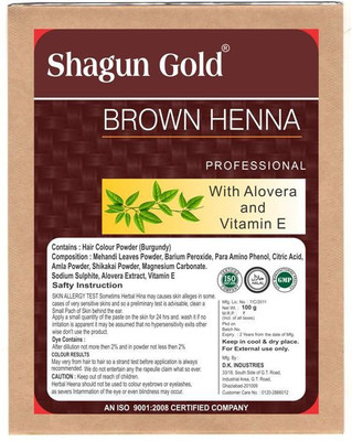 

shagun Gold Hair Colour Brown Henna 100G Permanent Hair Color(Green)
