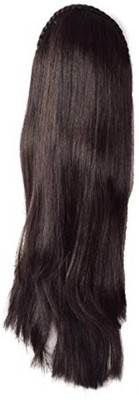 

CRIBE Straight Long Brown Silky Hair Extension
