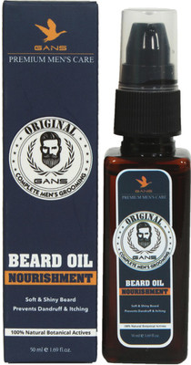 

Gans Beard Oil Nourishment Hair Oil(50 ml)