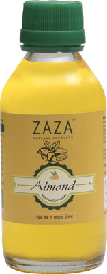 

ZAZA OIL NATURAL ZAZA | Almond Oil ( Badam Rogan ) | 100% Pure & Natural Cold Pressed Hair Oil(100 ml)