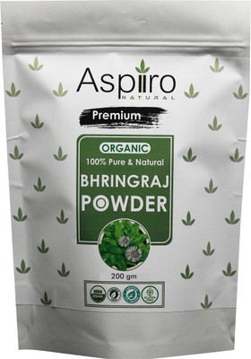 

Aspiiro Natural Premium Bhringraj Powder (100% Pure & Organic)(200 g)