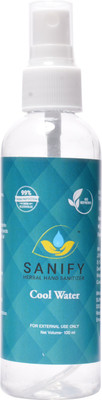 

SANIFY NON ALCOHOLIC LIQUID HAND SANITIZER BOTTLE SPRAY(100 ml, Bottle)