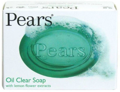 

Pears Oil clear Soap with lemon flower Extracts(125 g)