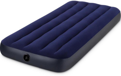 INTEX 68950 PVC (Polyvinyl Chloride) 2 Seater Inflatable Sofa(Color - multi-color, DIY(Do-It-Yourself))