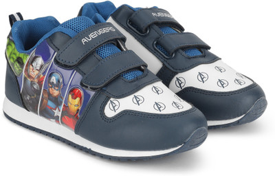 

Marvel Boys Velcro Running Shoes(Dark Blue, Navy