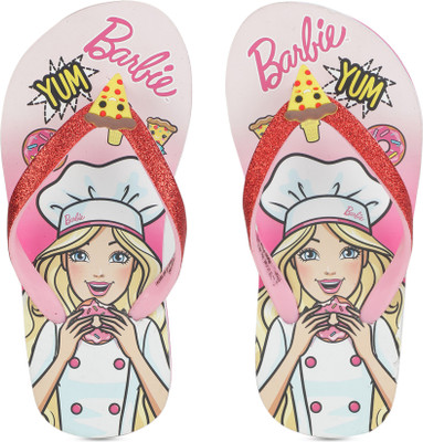 

Barbie Girls Slip On Slipper Flip Flop(Multicolor, Pink
