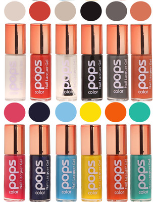 

Ramble Pops Colour Nail Polish Combo 5702 Multicolor(Pack of 12)