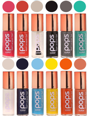 

Ramble Pops Colour Nail Polish Combo 5698 Multicolor(Pack of 12)