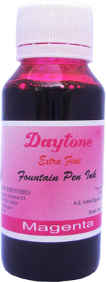 Daytone Extra Fine Magenta 60 Ml. Pack of 15 Ink Bottle(Pack of 15, Ink Color - Magenta)