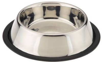 

Furious3D Round Steel Pet Bowl(900 ml Silver)