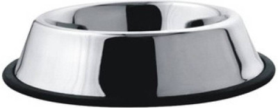 

Furious3D Round Steel Pet Bowl(900 ml Silver)