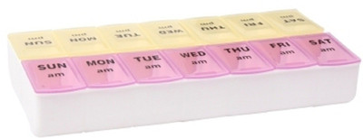 

Everyday shop 2 Week 2 Week 14 Cells Medicine Organiser Pill Box Pill Box(Multicolor)