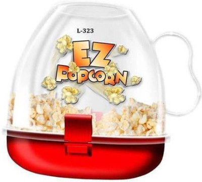 

Arura Plastic Microwave Ez Popcorn Maker /Folding Bowl (Multi-Coloured, Standard) AR594 - Popcorn Popper -1 500 ml Popcorn Maker(Red)