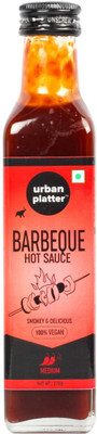 

Urban Platter Barbeque Hot Sauce, 275g / 9.7oz [Smokey, Delicious & Vegan] Sauces(275 g)