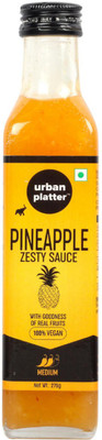 

Urban Platter Pineapple Zesty Sauce, 275g / 9.7oz [Goodness of Real Fruit, Delicious & Vegan] Sauces(275 g)
