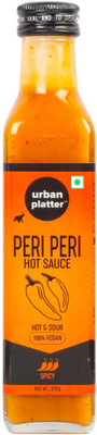 

Urban Platter Peri Peri Hot Sauce, 275g / 9.7oz [Smokey, Delicious & Vegan] Sauces(275 g)