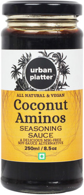 

Urban Platter Coconut Aminos, 250ml [All Natural & Vegan, Seasoning Sauce, MSG Free, Soy-Sauce Alternative] Sauces(250 ml)
